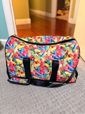 Gummy bear duffle bag